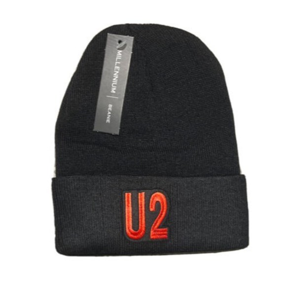 U2 Accessories U2 Beanie Rock N Roll Band Hat Winter Skull Cap
